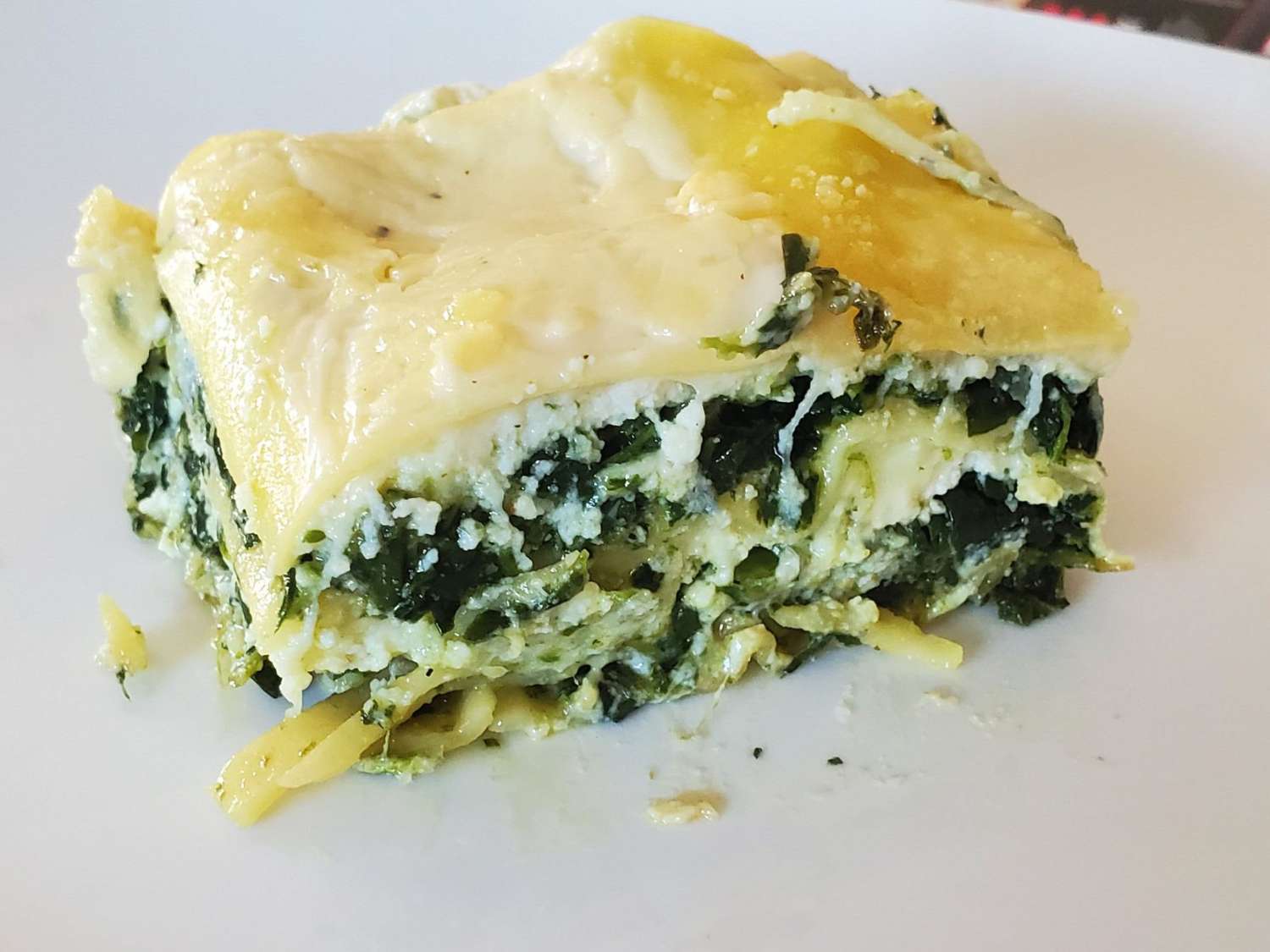 Pesto lasagna