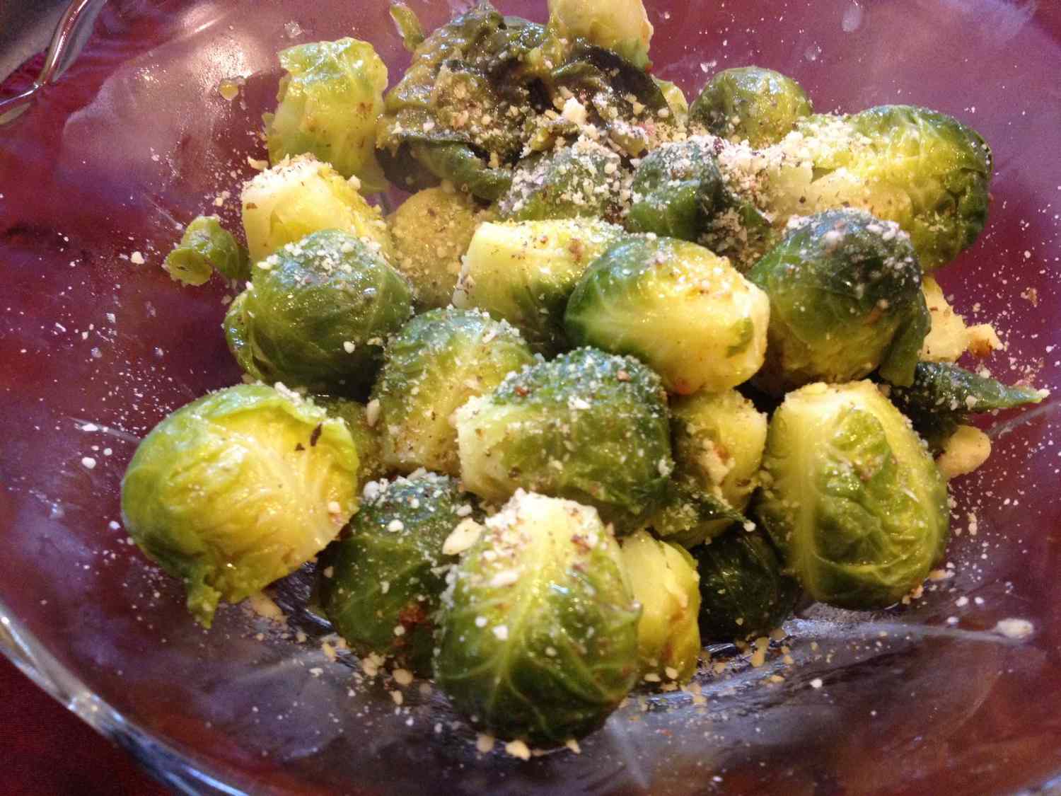 Brussels Sprouts With Nuts