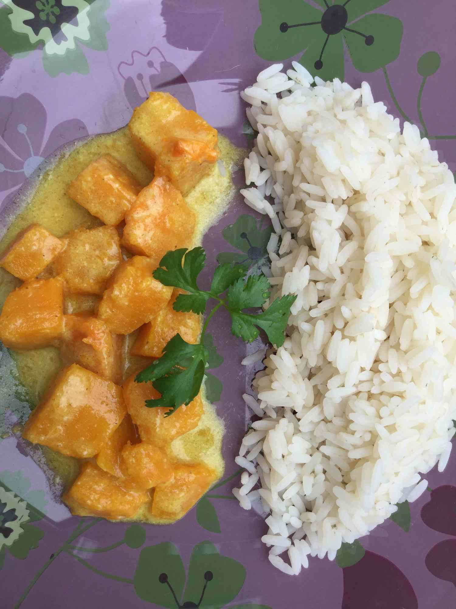 Curry butternut thuần chay