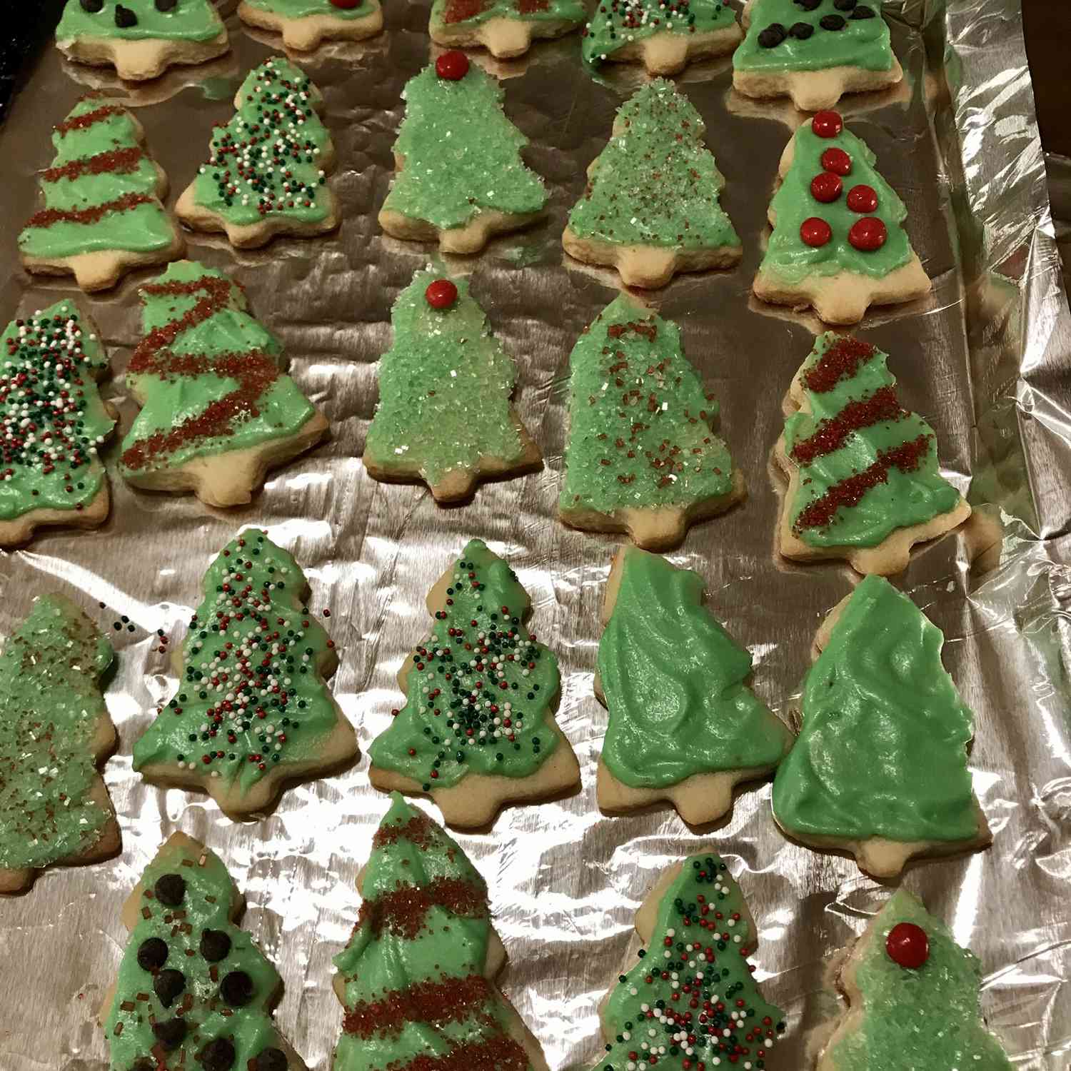 Cookies cây thông Noel