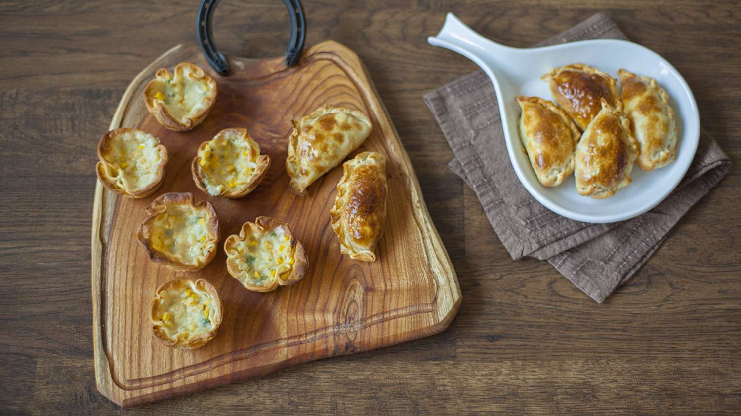 Empanadas Abiertas de Humita (Corny Corn Empanadas)