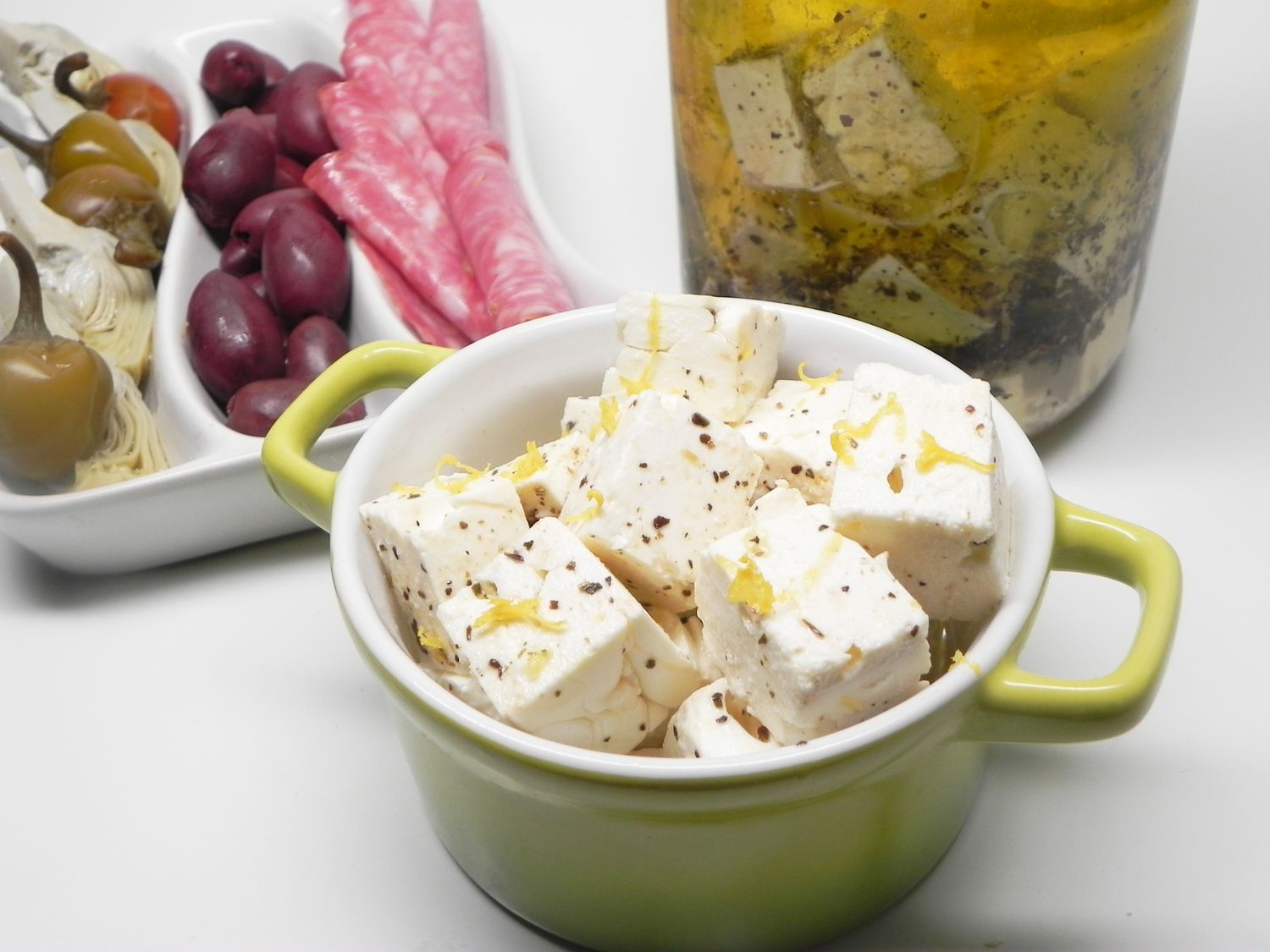 Dễ dàng ướp feta