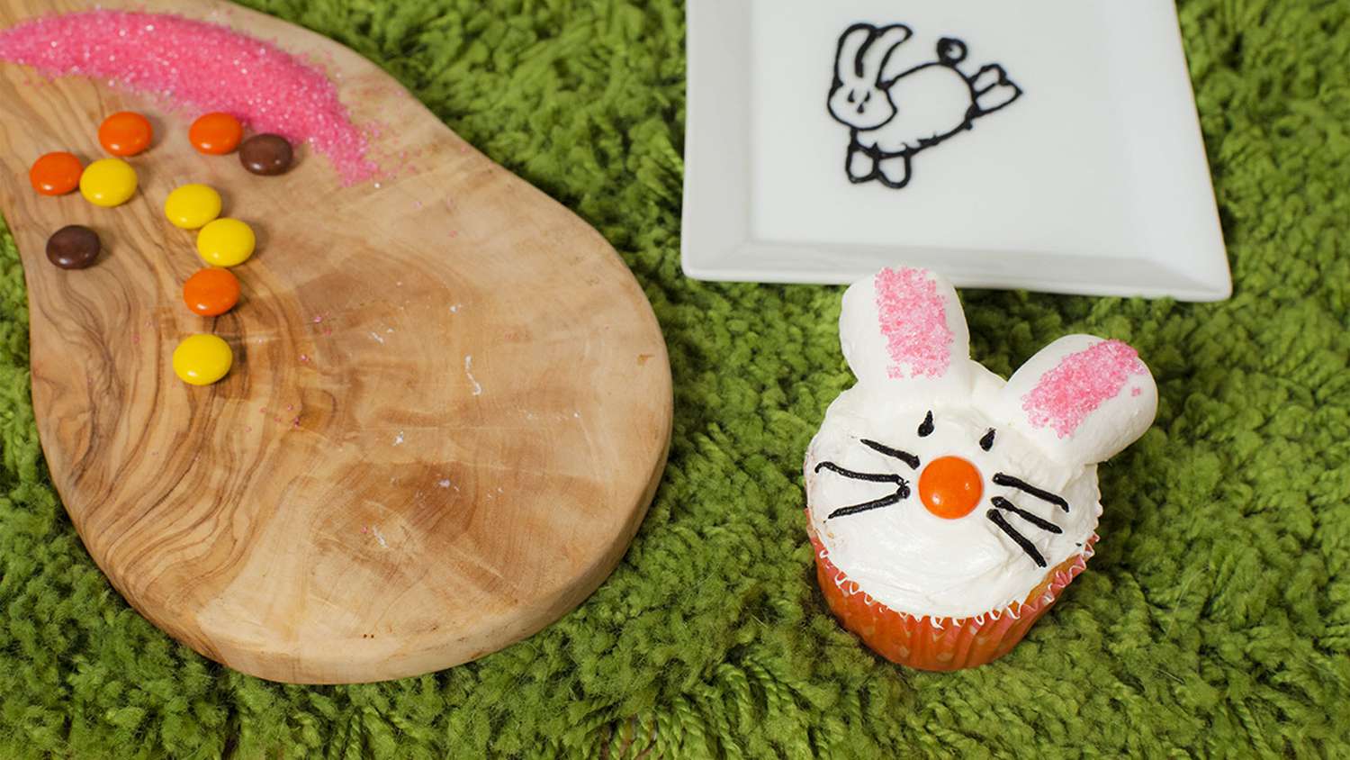 Bánh cupcake Bunny Phục sinh