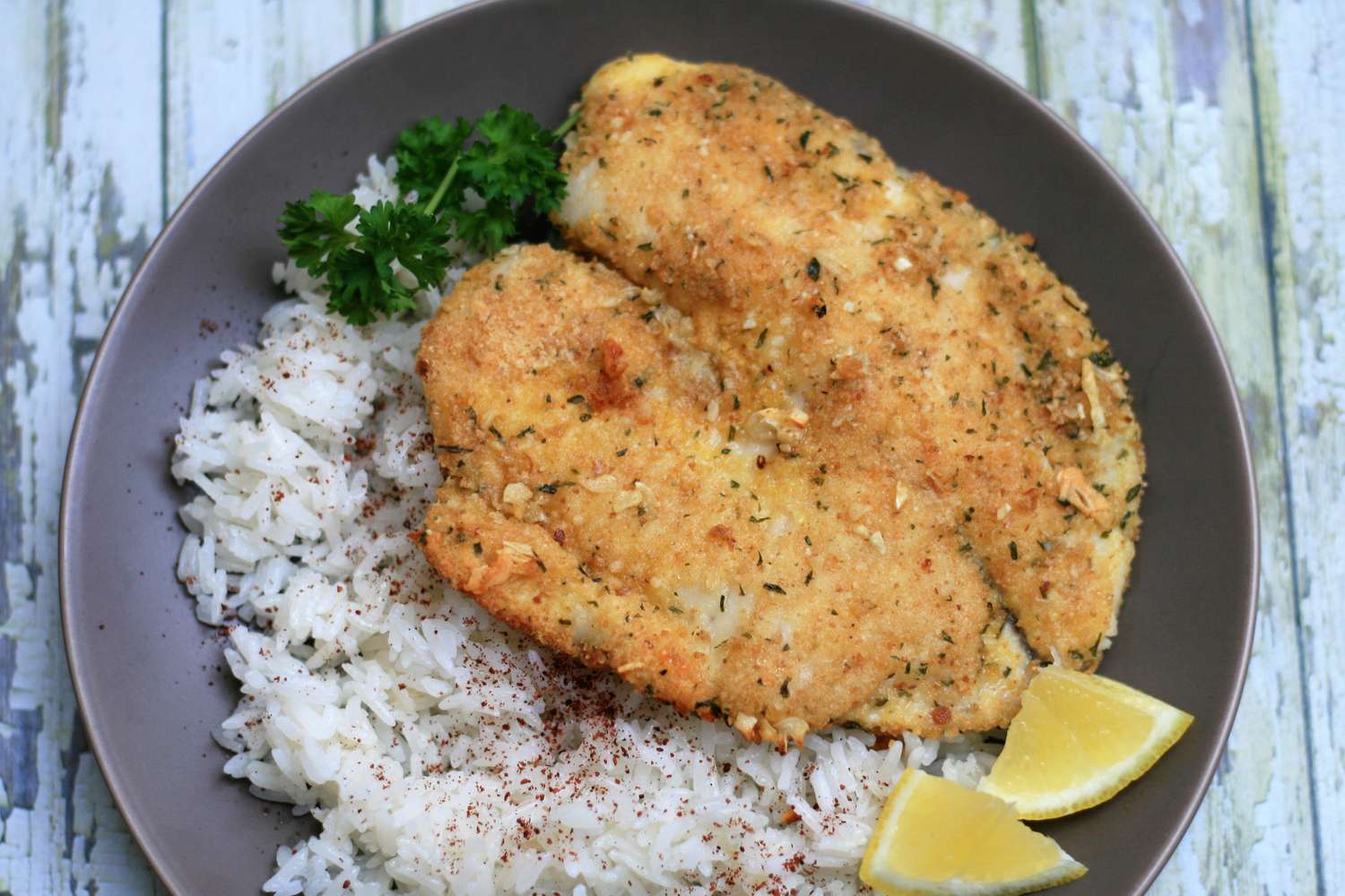 Tilapia parmesan