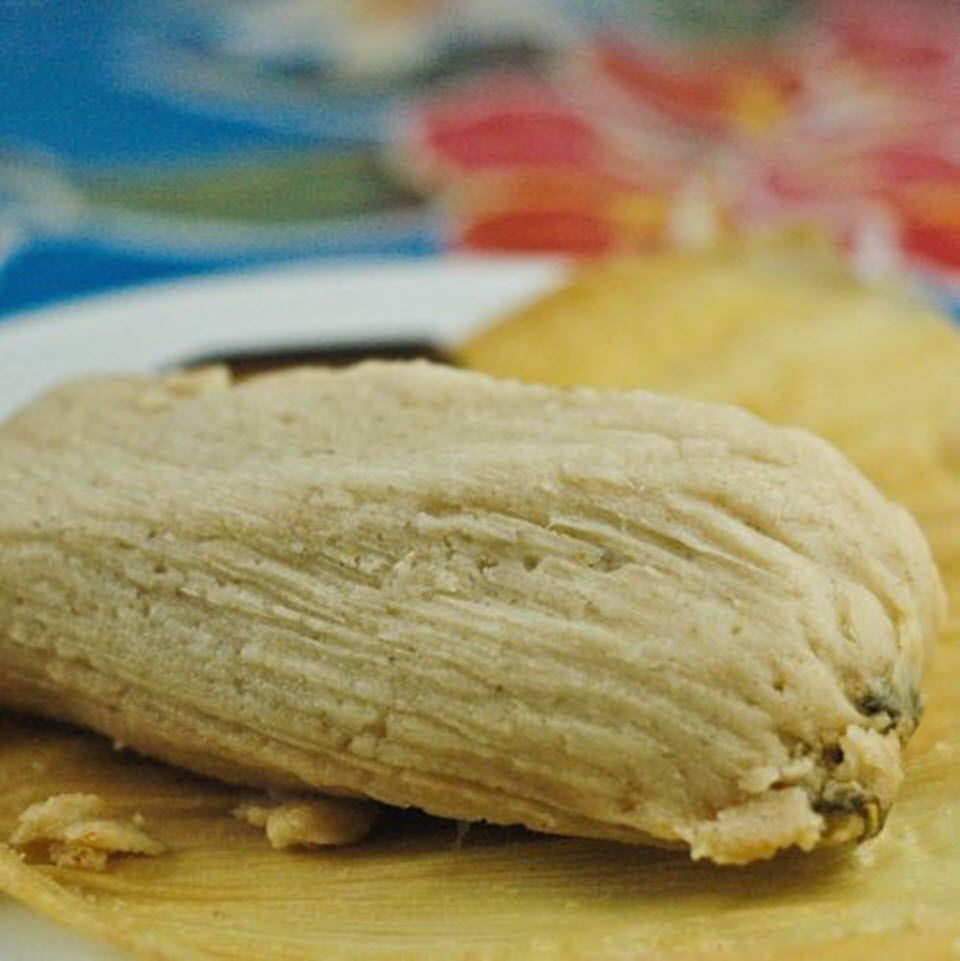 Tamales màu cam ngọt ngào