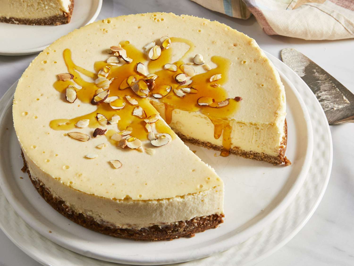 Honey Ricotta Cheesecake