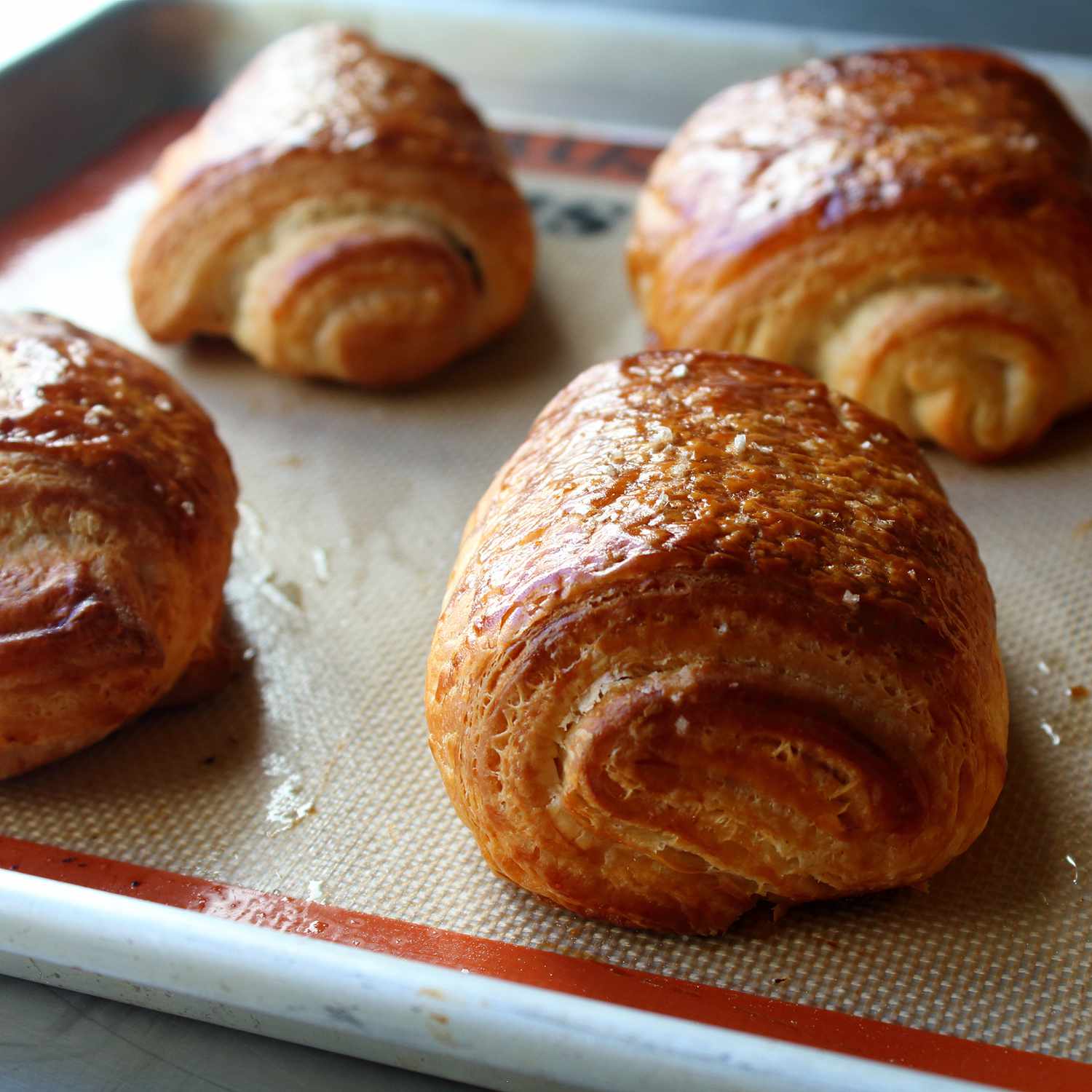 Chef Johns Chocolate Croissants