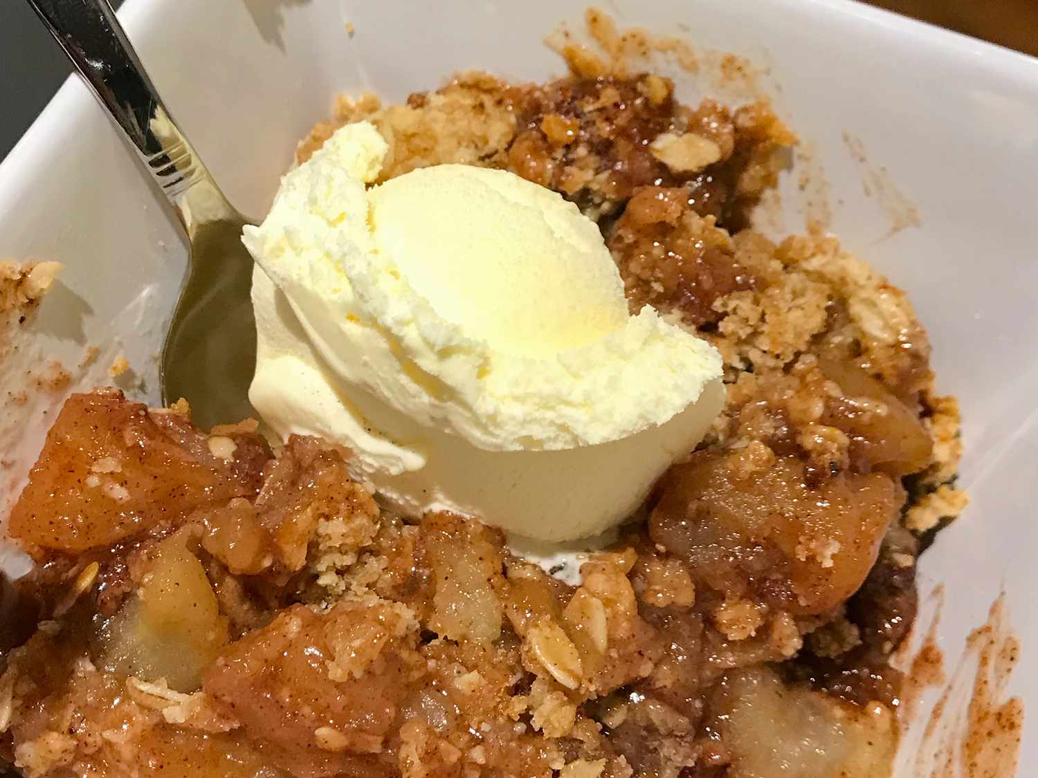 Best Ever Caramel Apple Crisp