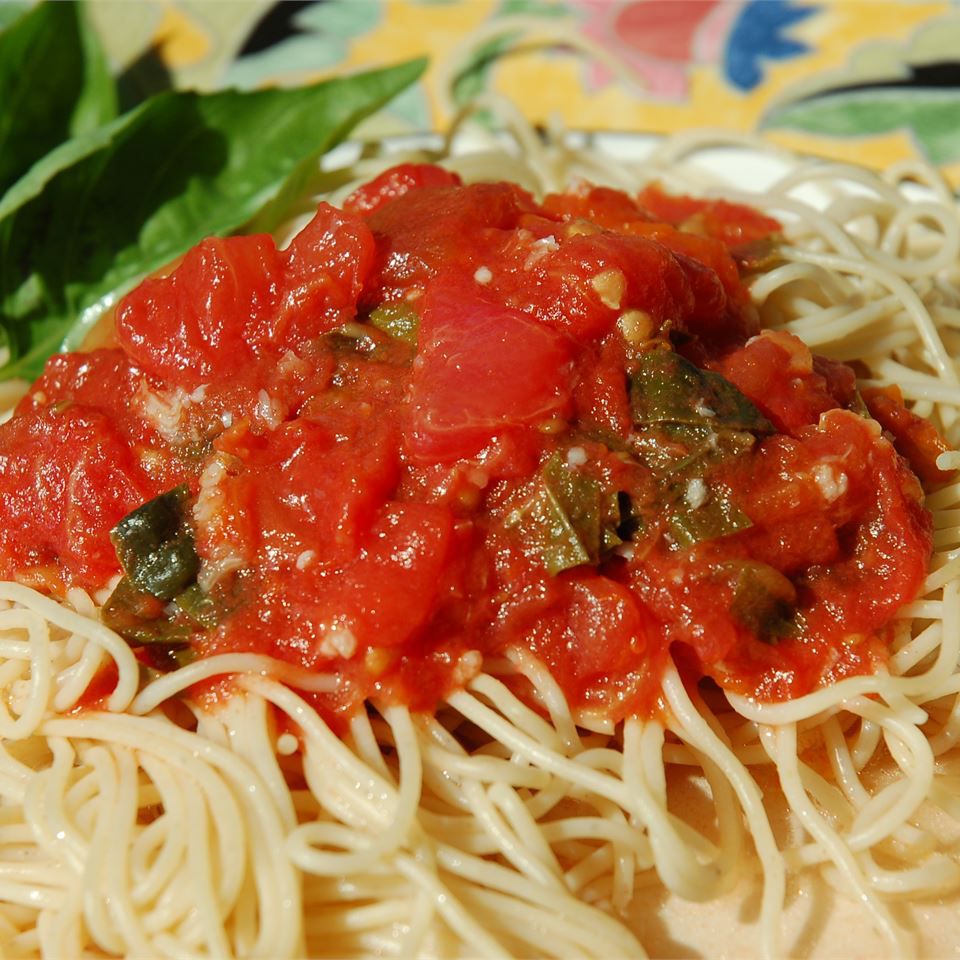 Pasta cà chua tươi