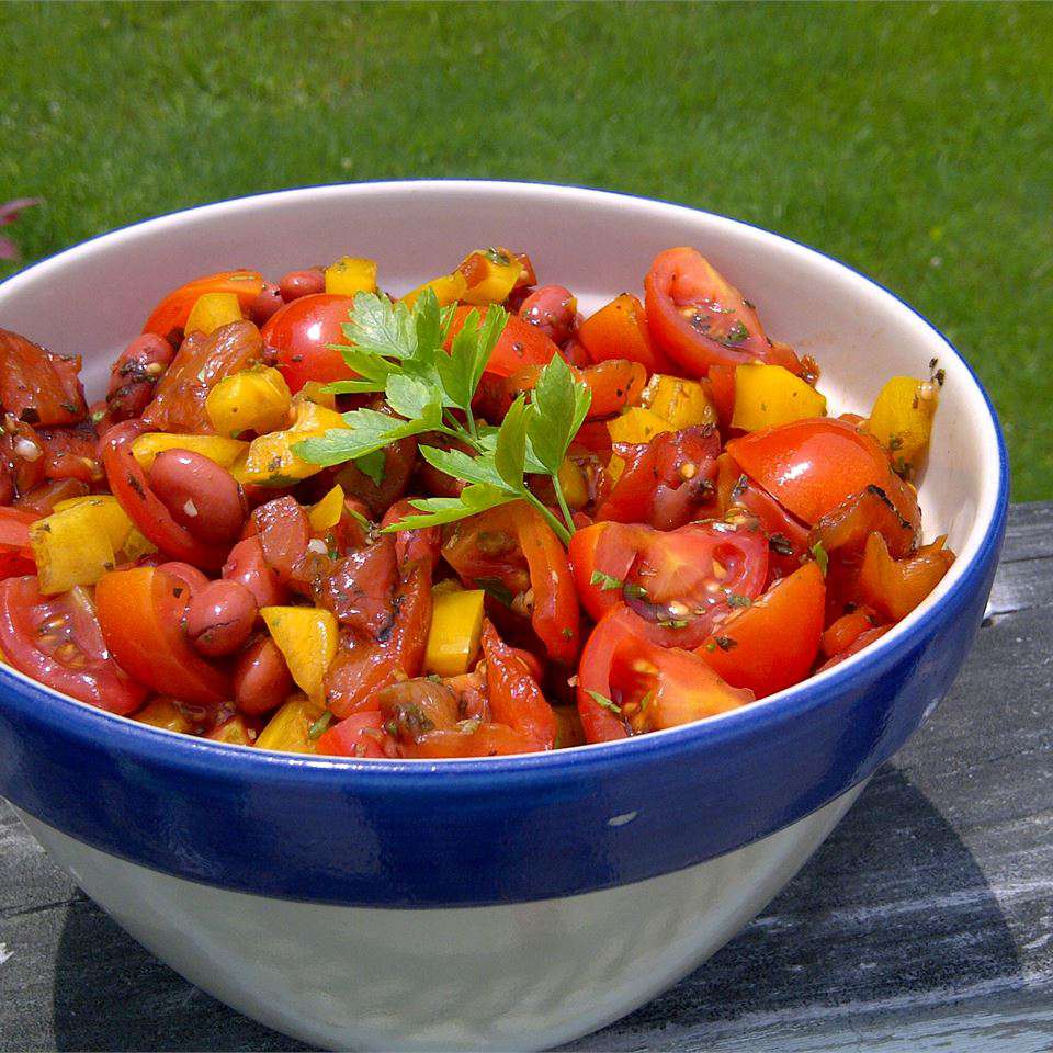 Salad đậu ngọt pepper balsamic