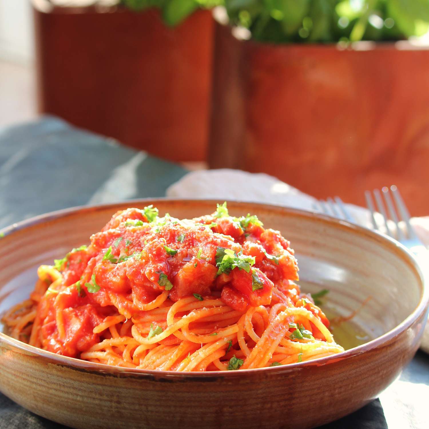 Spaghetti Al Amatraciana