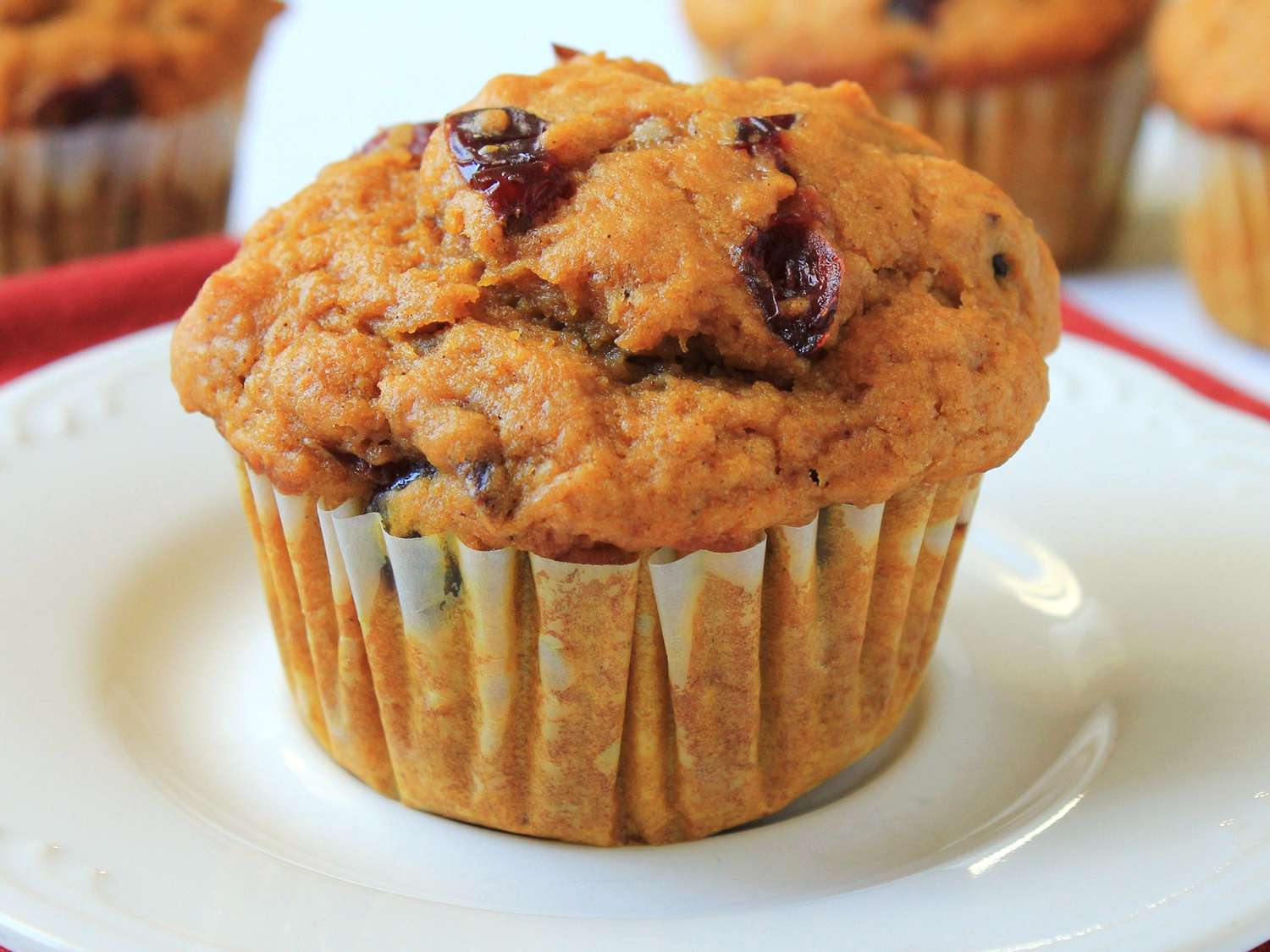 Cranberry Pumpkin Muffins