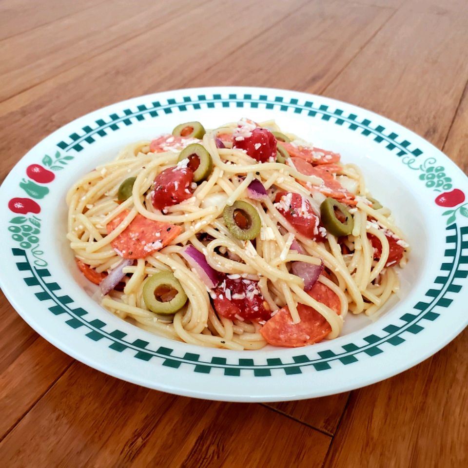 Salad spaghetti lạnh