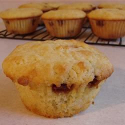 Muffins sô cô la màu cam