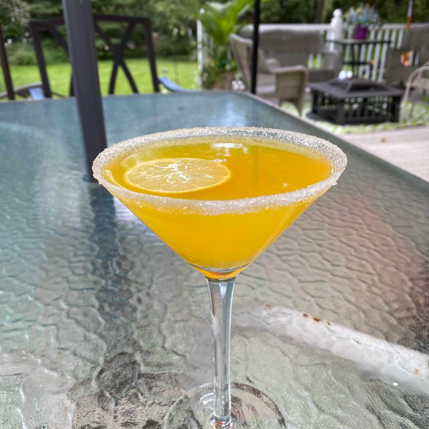 Lemon thả Martini