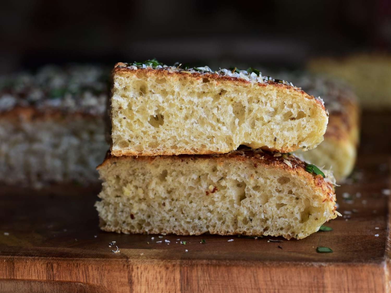 Basil focaccia