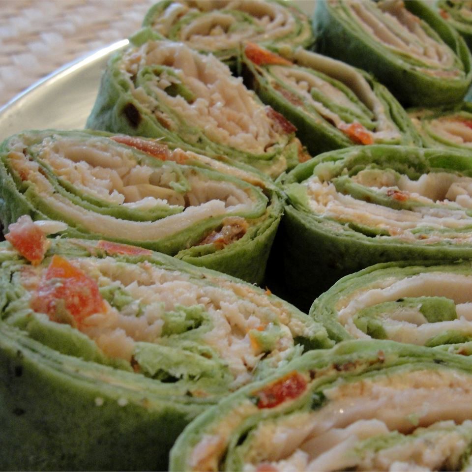 Tortilla cuộn lên