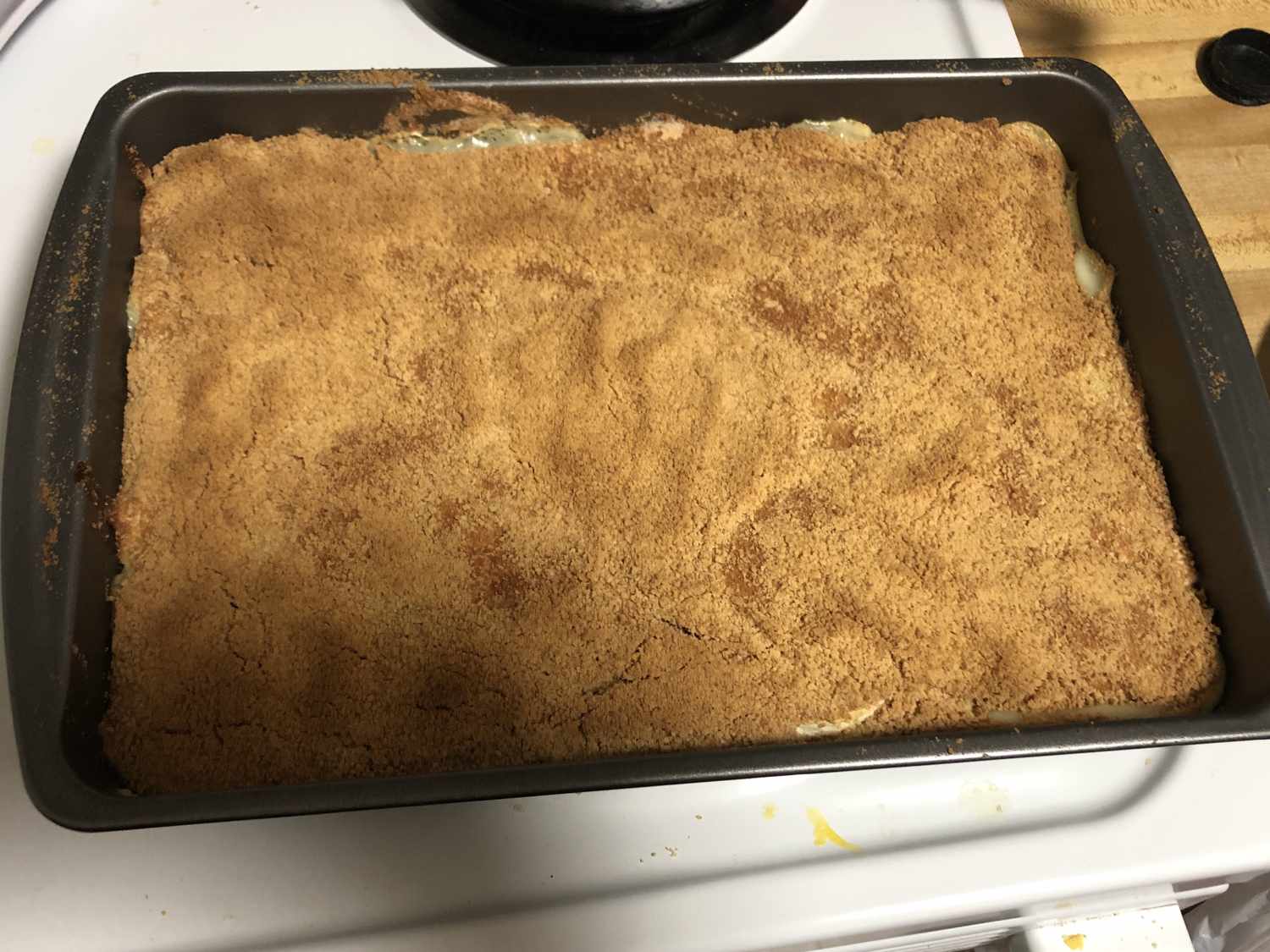 Grandmas graham cracker pudding