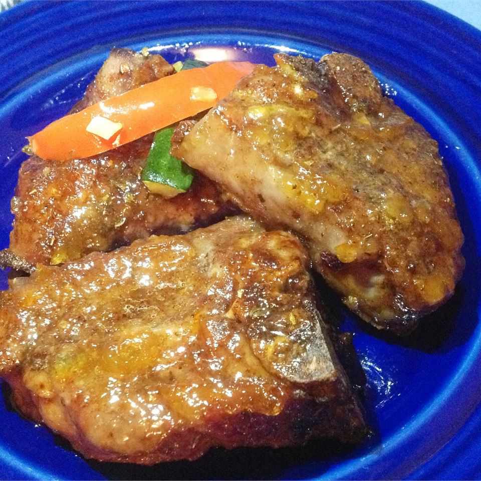 Lamb Chops trong nước sốt vịt