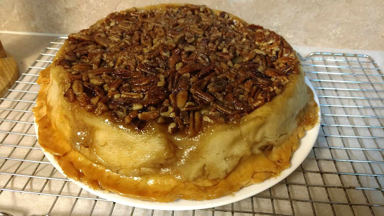 Bánh pecan táo lộn ngược