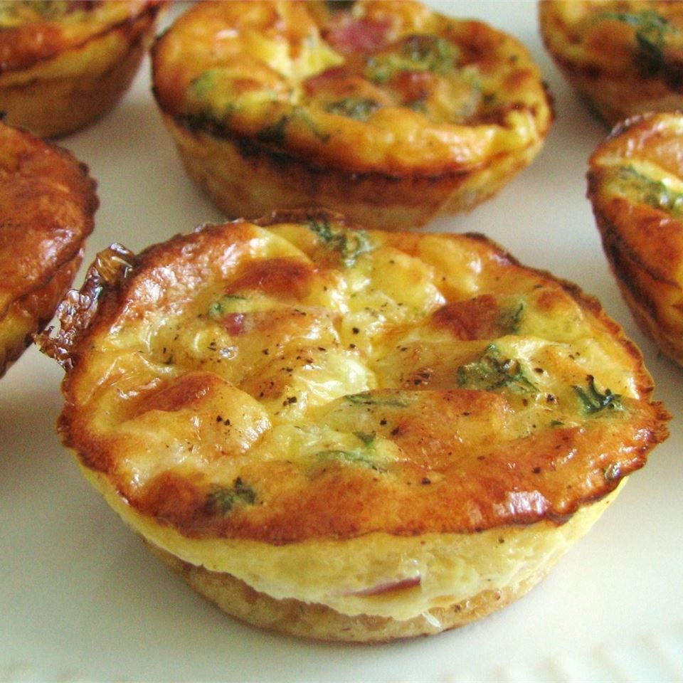 Dễ dàng mini quiche