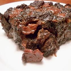 Double Chocolate và Spice Bread Pudding