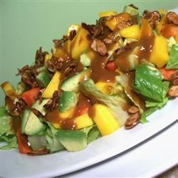 Georgies Mango đu đủ món salad