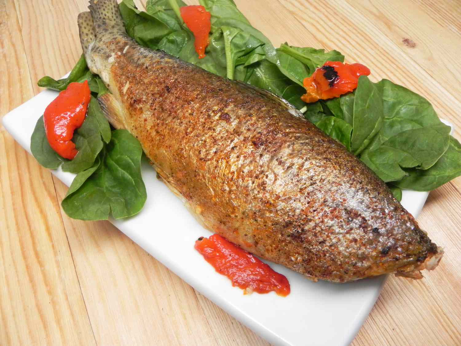 Sharkeys Barbequed Trout