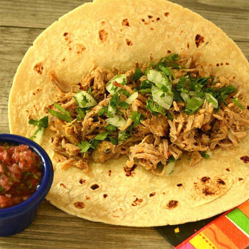 Thịt lợn nướng cho tacos