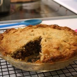 Reveillon tourtiere