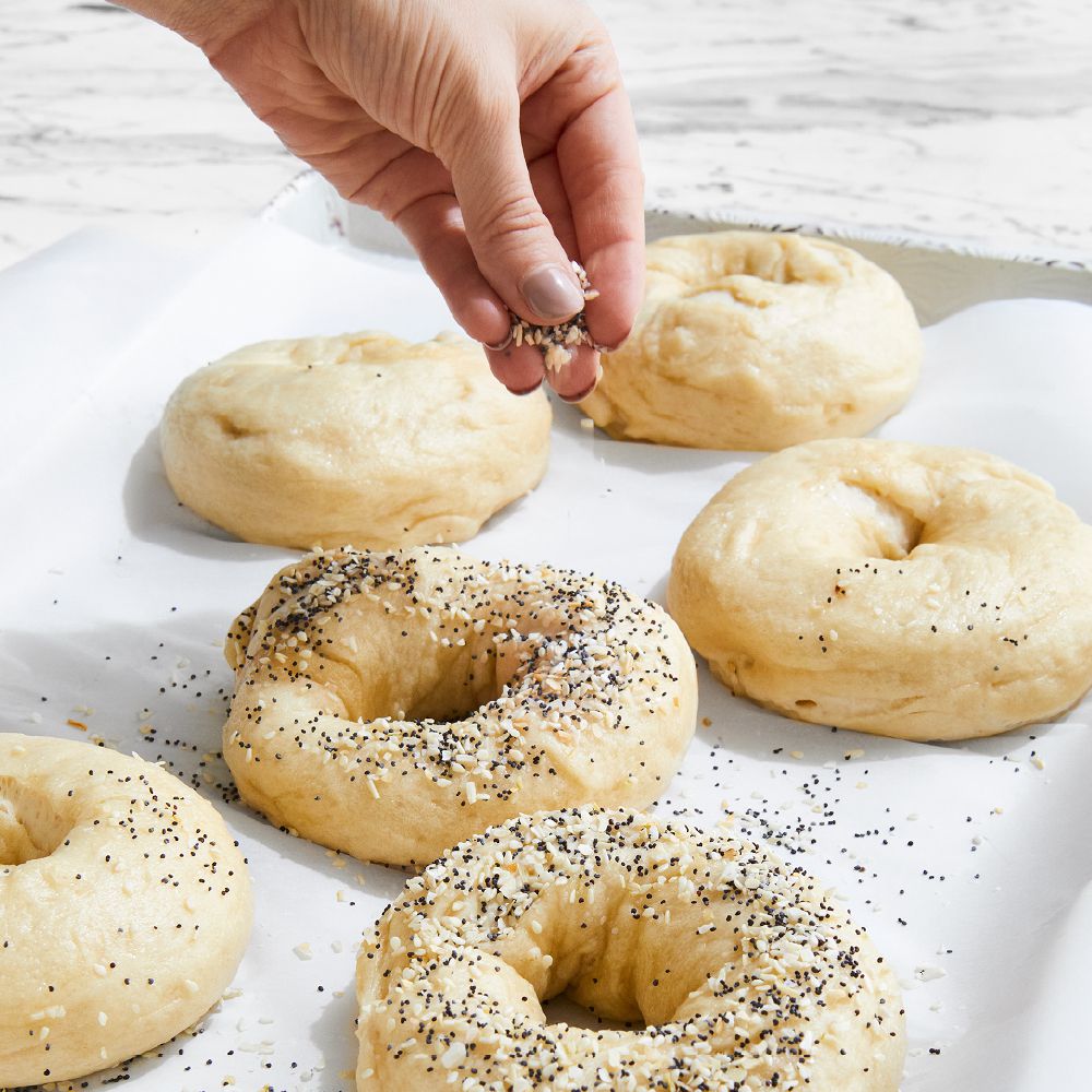 Mọi thứ gia vị bagel