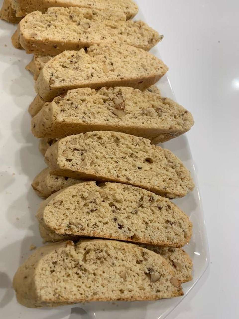 Anise Walnut Biscotti