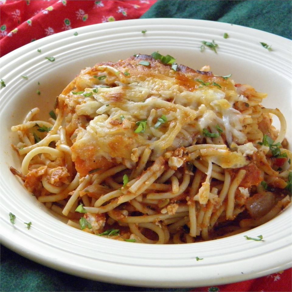 Còn sót lại spaghetti lasagna