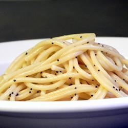 Poppy Seed Spaghettini