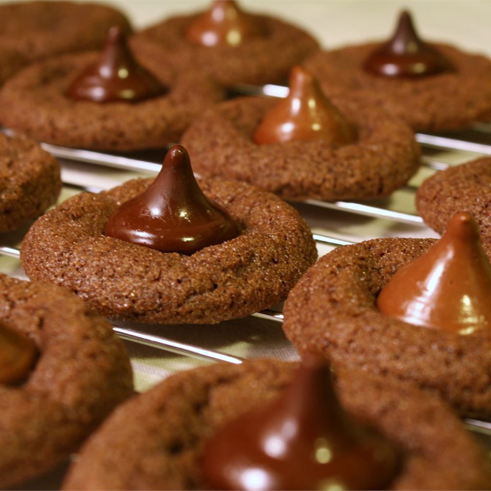 Jeannes Chocolate Kiss Cookies