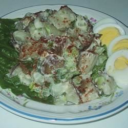 Salad khoai tây hồi lòng ông nội của tôi