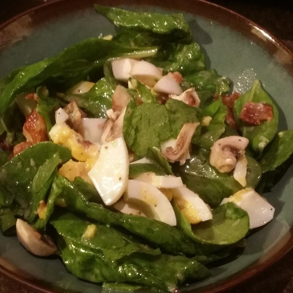 Salad rau bina bermuda