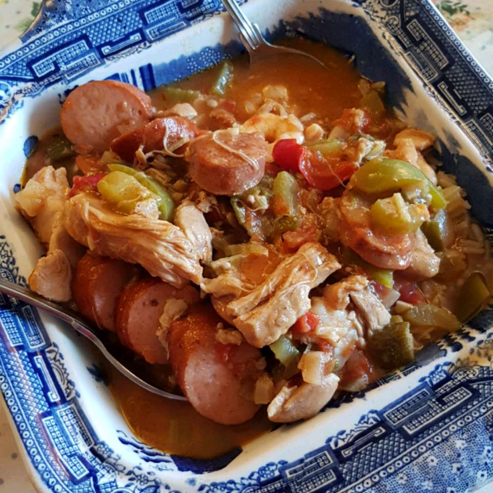 Gà Andouille Gumbo