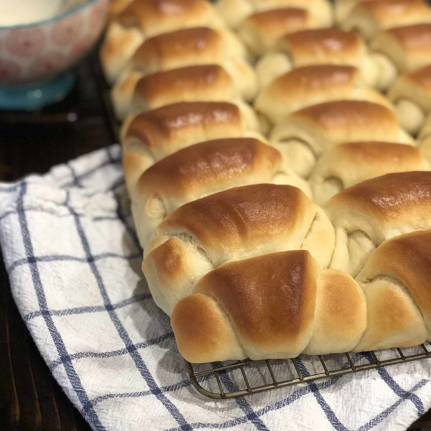 Colleens Potato Crescent Rolls