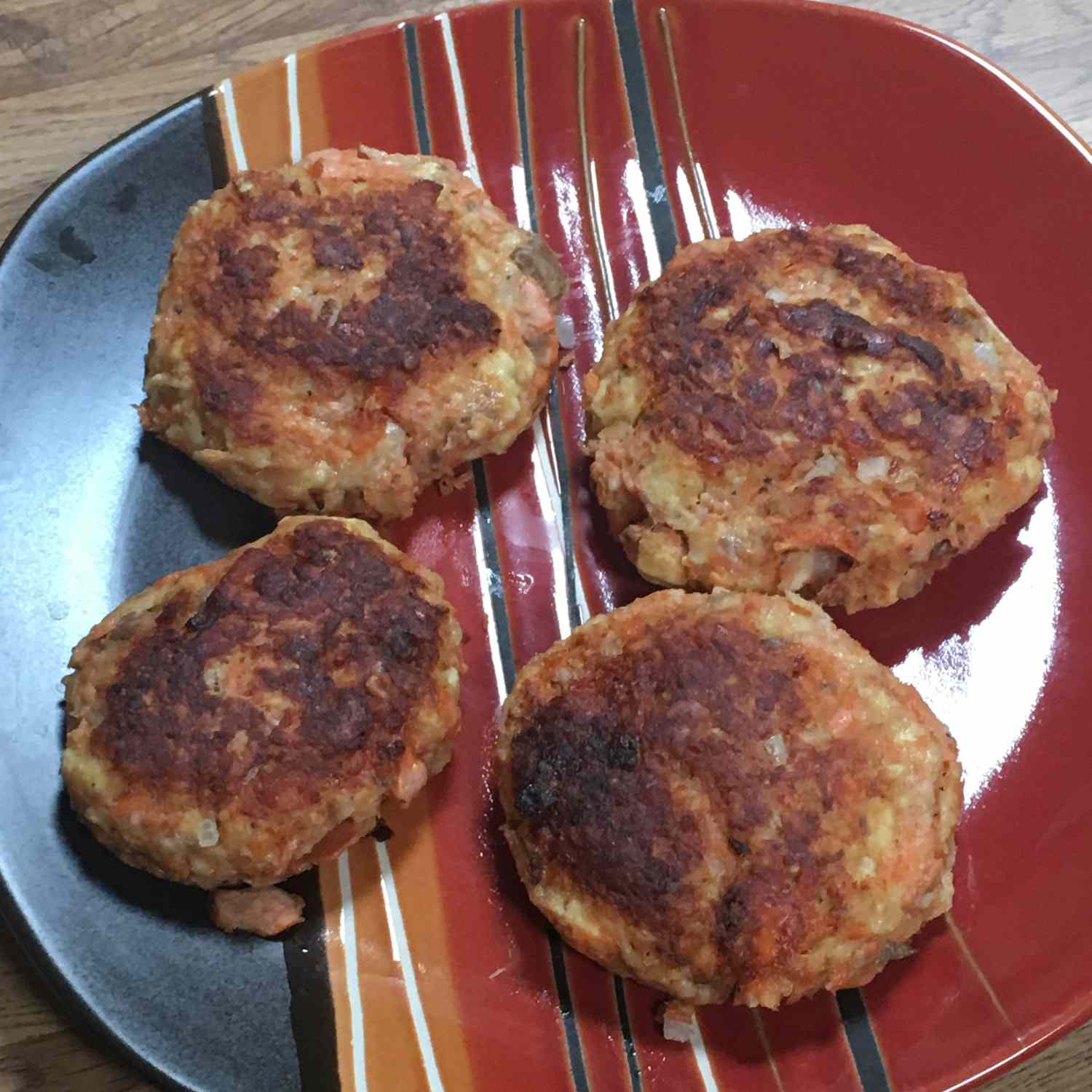 Jims Salmon patties