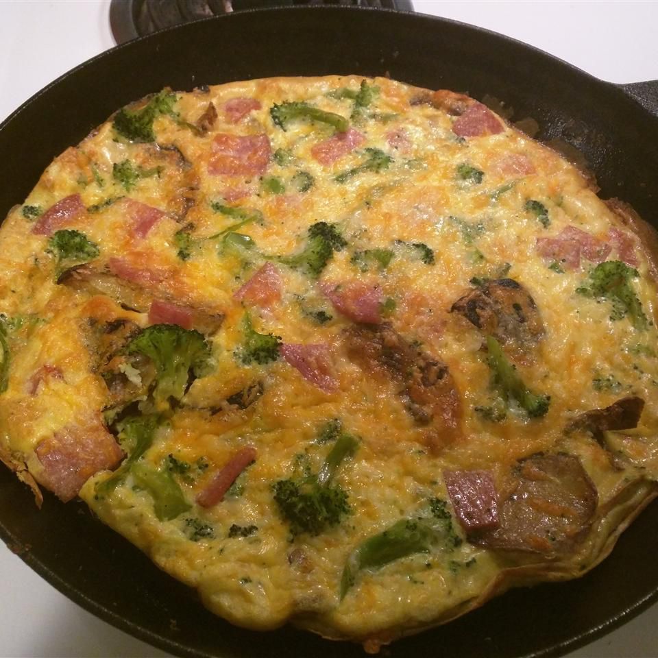 Nans khoai tây và trứng frittata