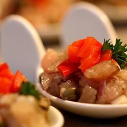 Ceviche cá ngừ tươi