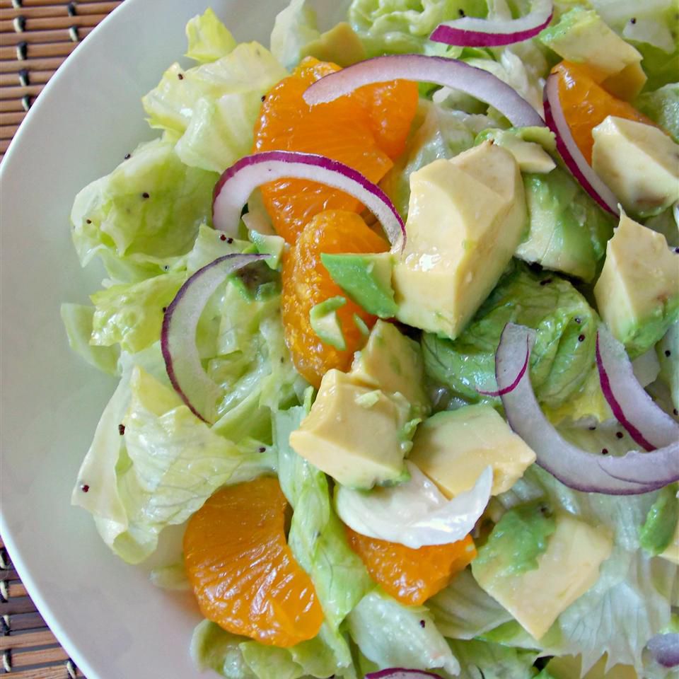 Salad xanh trái cây độc đáo