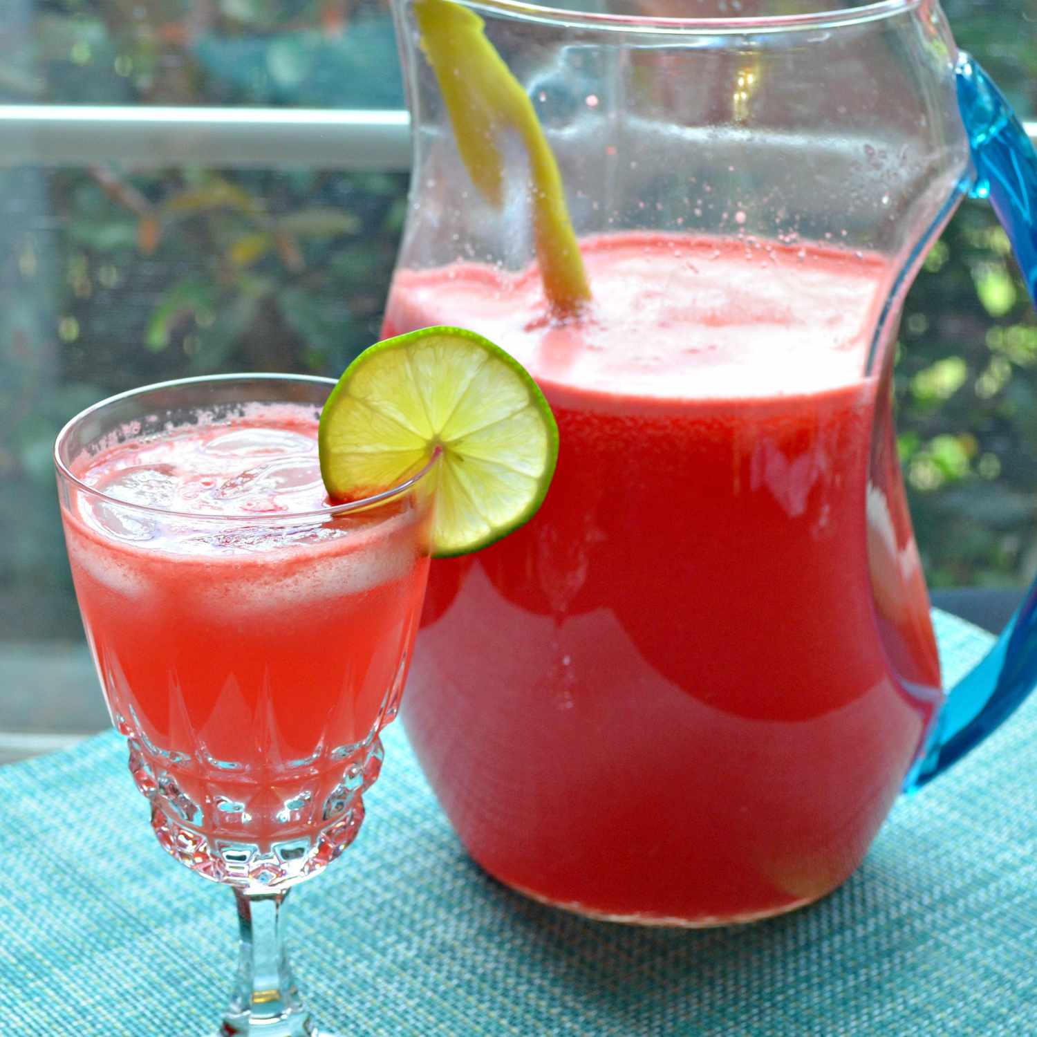 Dưa hấu vôi agua fresca