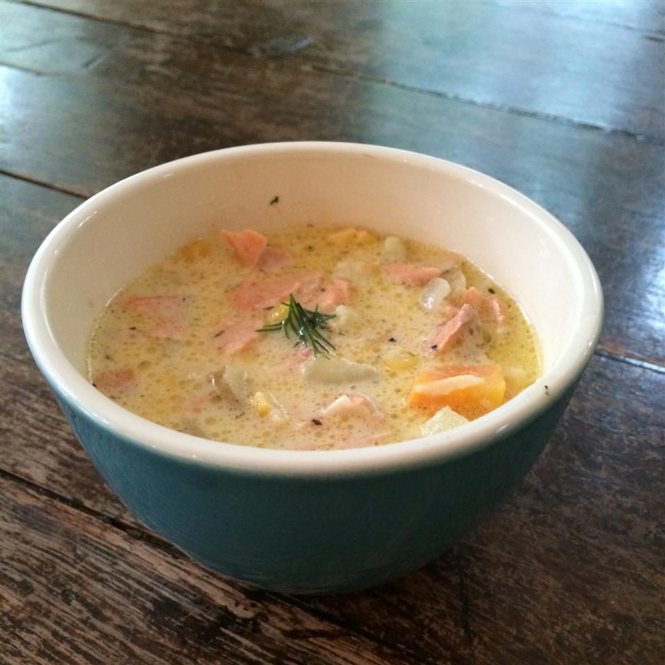 Chowder cá hồi