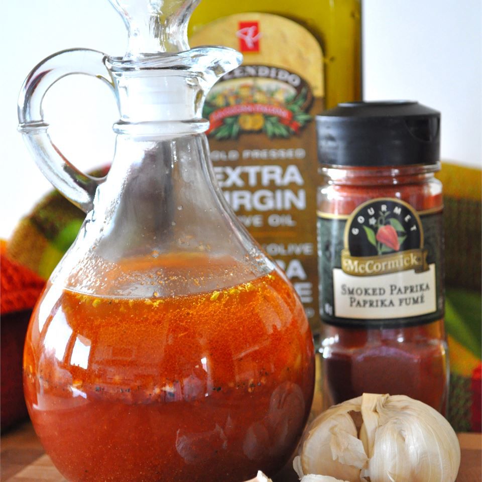 Hun khói paprika vinaigrette