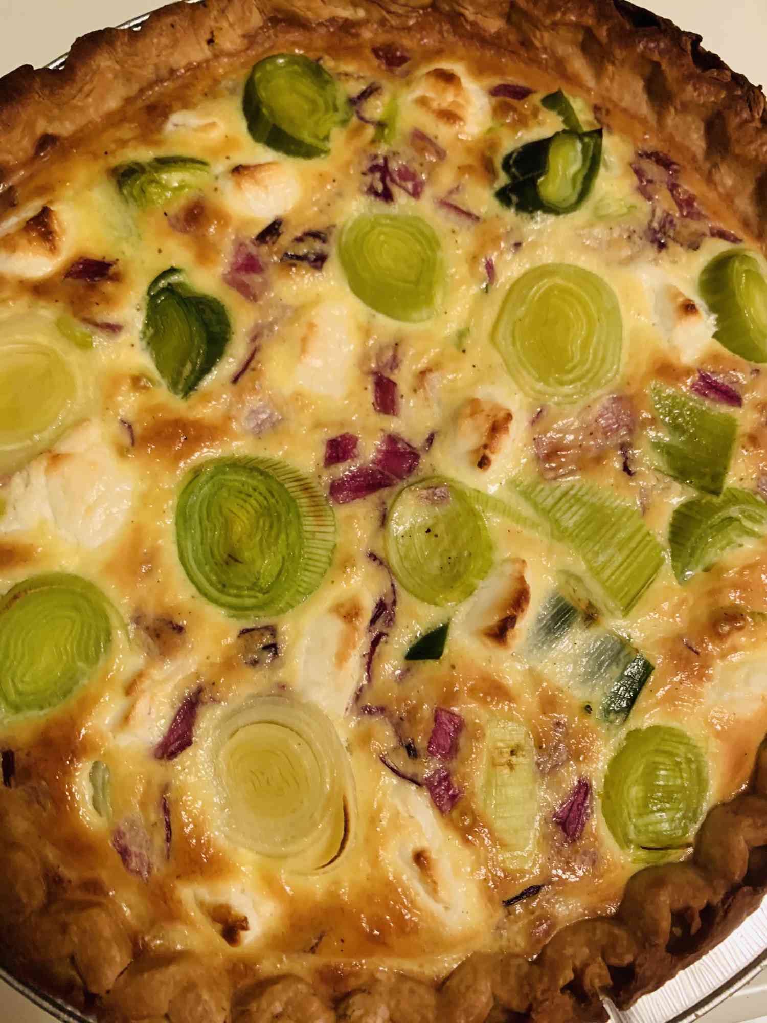 Phô mai dê và Quiche Quiche