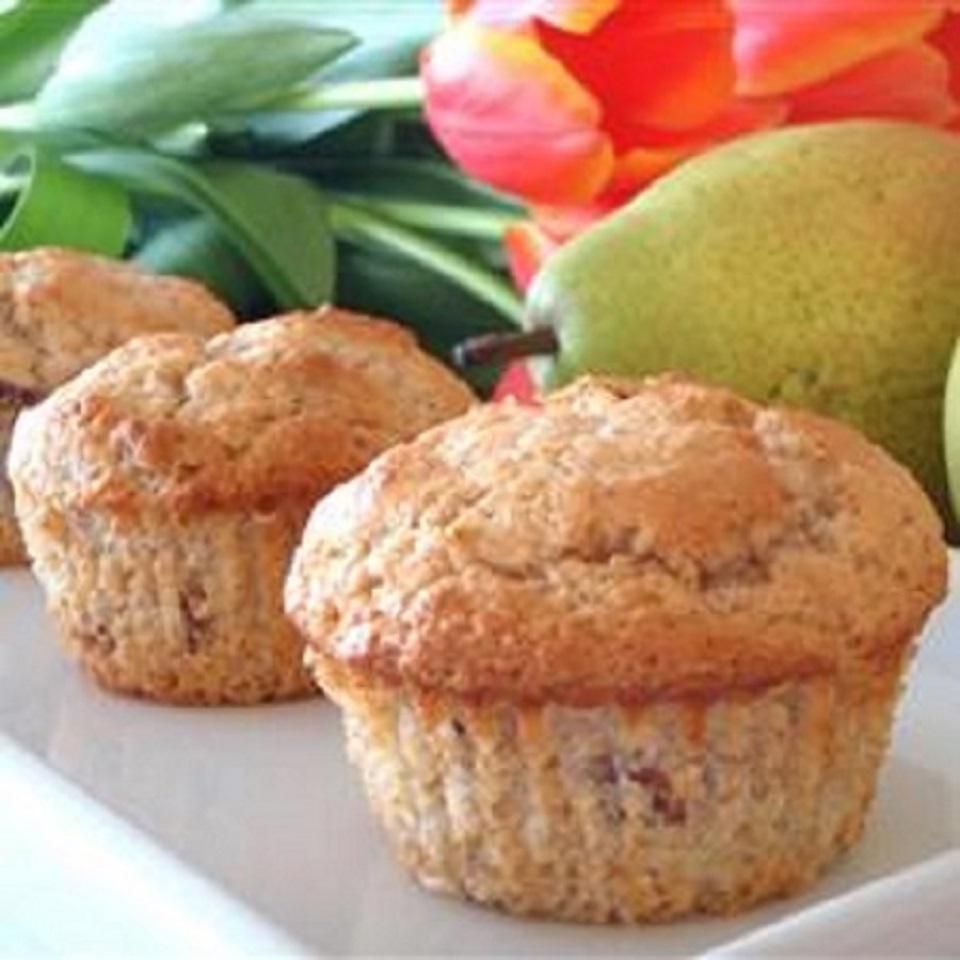 Vanilla Pear Buffins