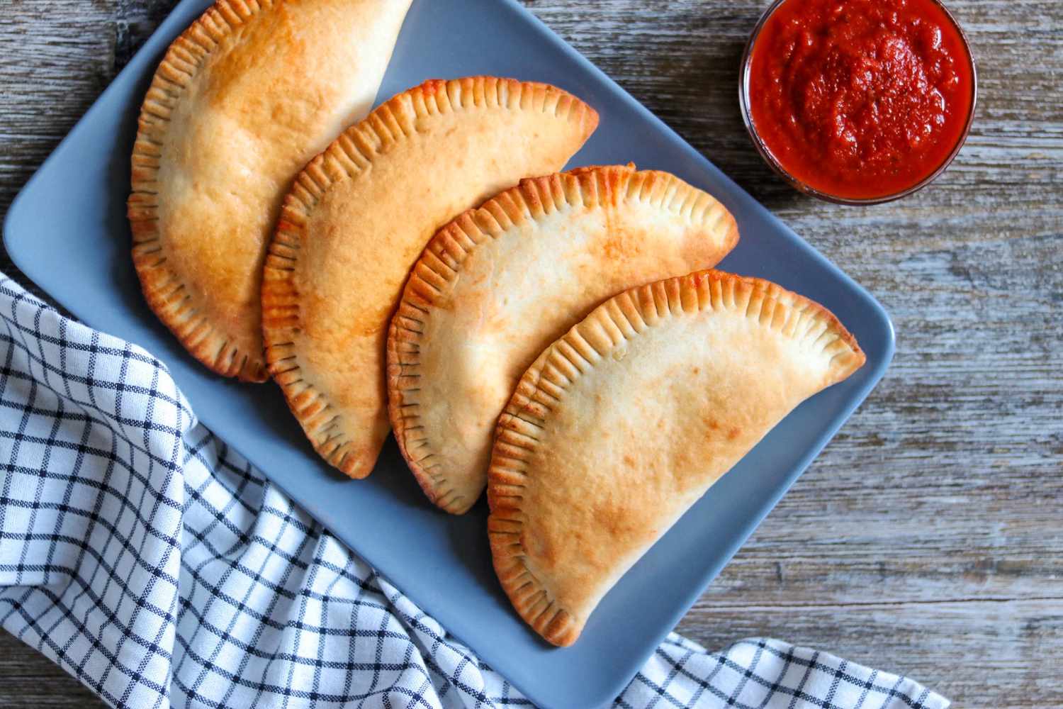 Không khí chiên calzones