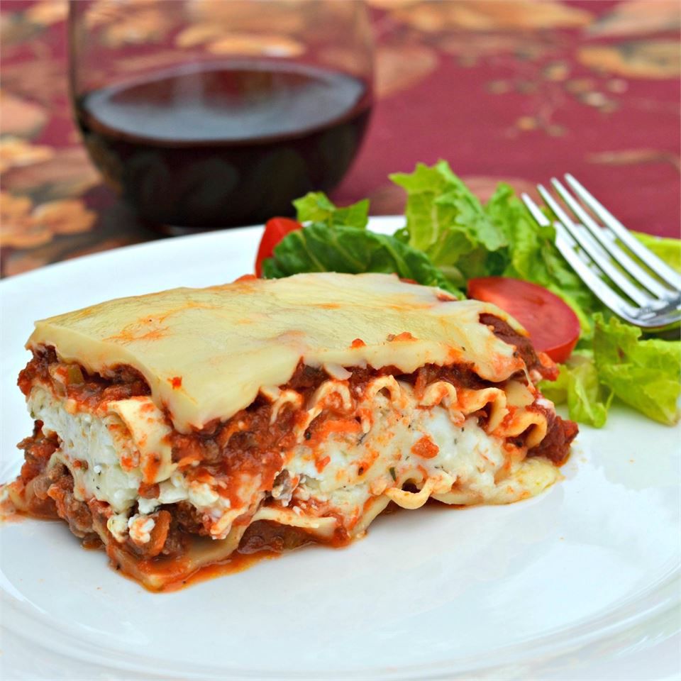 Lasagna thịt cổ điển và đơn giản